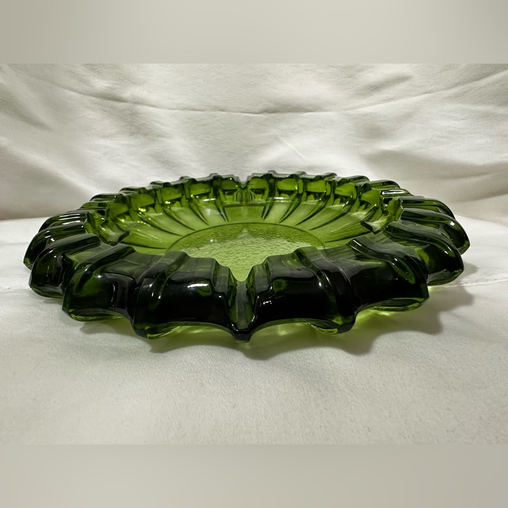 MCM Blenko glass Ashtray for cigarettes & cigars, trinkets. - Picture 3 of 10
